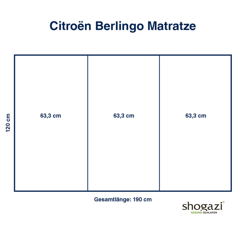Matelas Citroën Berlingo & Peugeot Rifter – 6