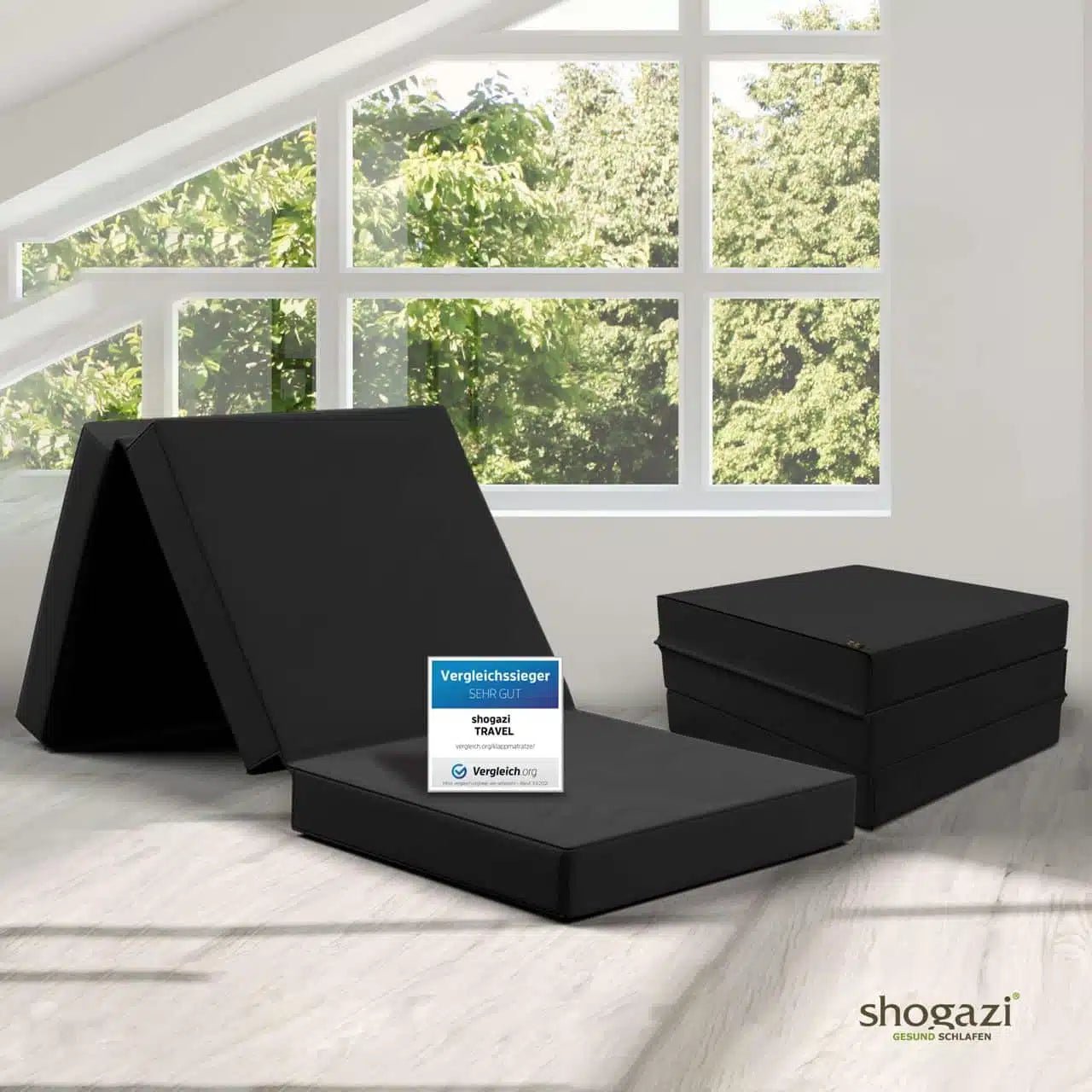 Klappmatratze 120x200 - Anthrazit - - Klappmatrratze - shogazi ®