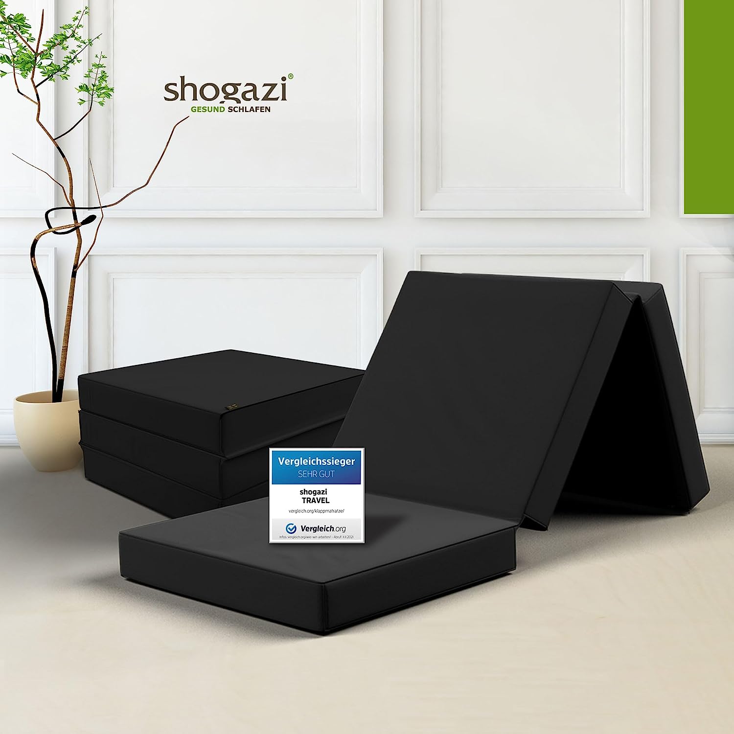 Die Faltmatratze von shogazi® ist Vergleichssieger