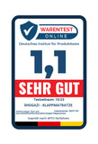 Warentest online Note sehr gut