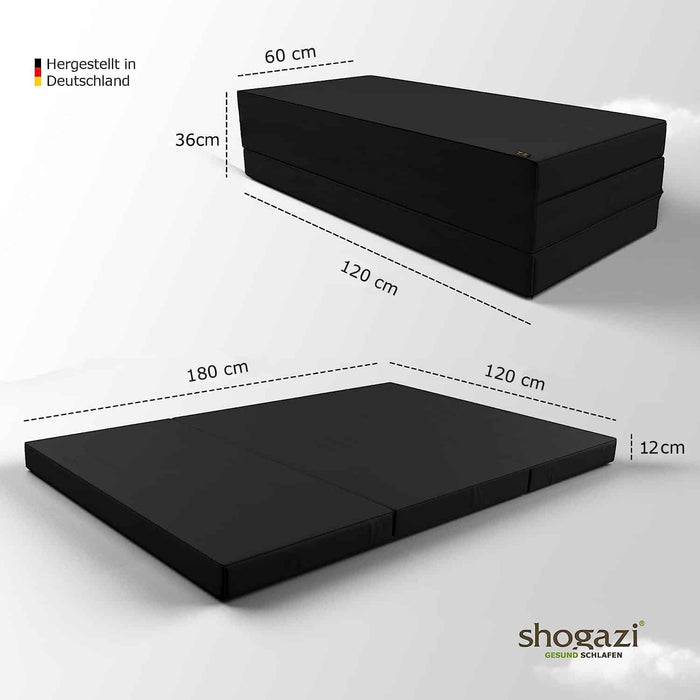 Fiat Doblo Matratze – 120×180 x 12 cm - Auto Matratze - shogazi ®