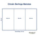 Citroen Berlingo Matratze – 120×190 x 12 cm - Auto Matratze - shogazi ®
