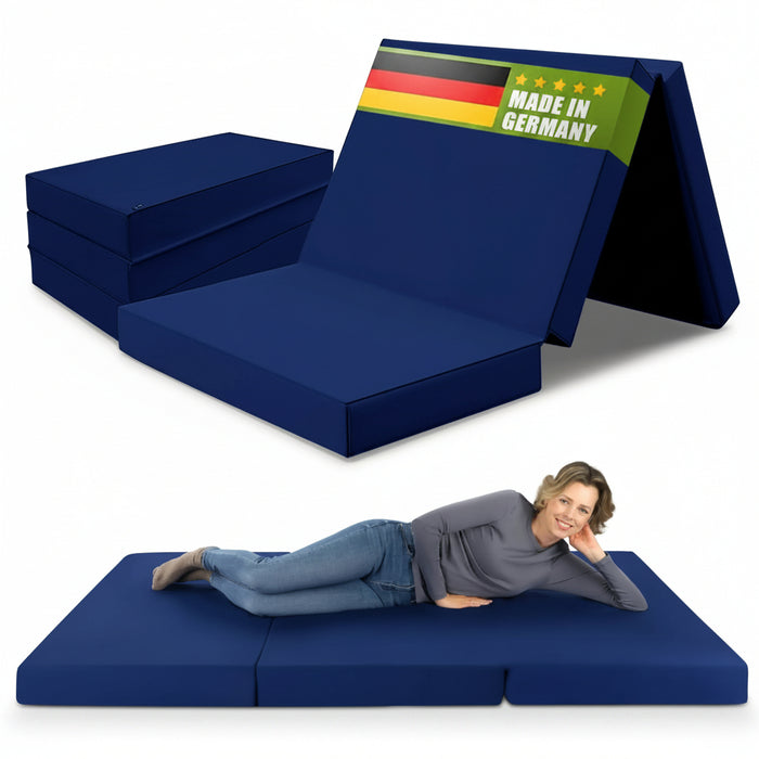 Klappmatratze 120x200 - Marineblau - Klappmatrratze - shogazi ®