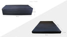 Klappmatratze 150x200 - Anthrazit - Klappmatrratze - shogazi ®