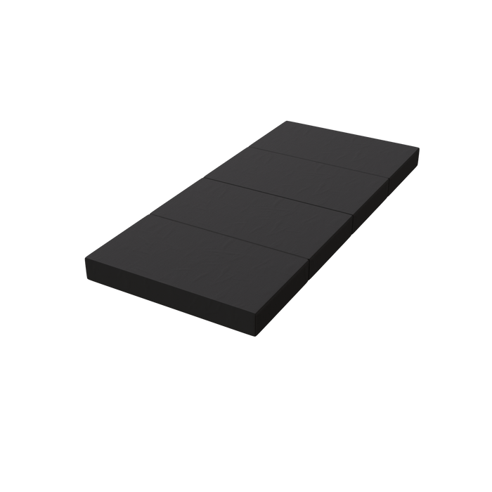 Klappmatratze - 4 - teilig - 120 x 200 cm - Anthrazit - Klappmatrratze - shogazi ®