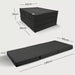 Klappmatratze 90x190 - Anthrazit - Klappmatrratze - shogazi ®
