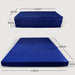Klappmatratze – bequem schlafen statt Sofa - 110 x 190 cm - Marineblau - Klappmatratze - shogazi ® #typ=mass;farbe=marineblau;groesse=110x190