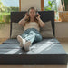 shogazi® Klappmatratze 90x190 anthrazit, gefaltet #typ=foto;farbe=anthrazit;bucket=klein;pos=4
