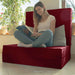 Klappmatratze – bequem schlafen statt Sofa - 90 x 200 cm - Weinrot - Klappmatratze - shogazi ®