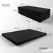 Faltbare Renault Kangoo Matratze mit Maßangaben – 3-teilig, ausgeklappt 180×120×12 cm, gefaltet 60×120×36 cm – platzsparend und hochwertig verarbeitet.