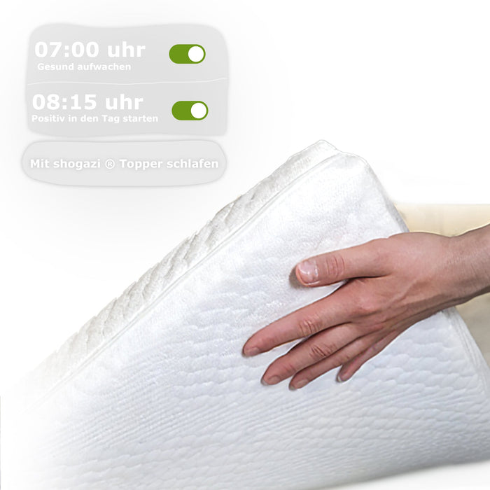 Matratzen Topper - Luxus Matratzenauflage - 90x200cm - Topper - shogazi ®