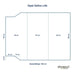 Opel Zafira Life Matratze – 140/116×192 x 12 cm - Auto Matratze - shogazi ®