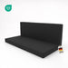 Schaumstoffsofa klappbar - 140 x 200 cm - Anthrazit - Schaumstoffsofa klappbar - shogazi ®