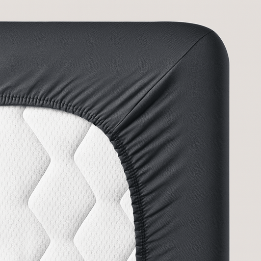 Spannbettlaken - Anthrazit - 70 - 110x200 - Spannbettlaken - shogazi ®