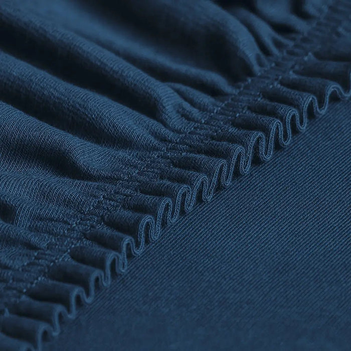 Spannbettlaken - Marineblau - 70 - 110x200 - Spannbettlaken - shogazi ®