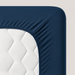 Spannbettlaken - Marineblau - 70 - 110x200 - Spannbettlaken - shogazi ®