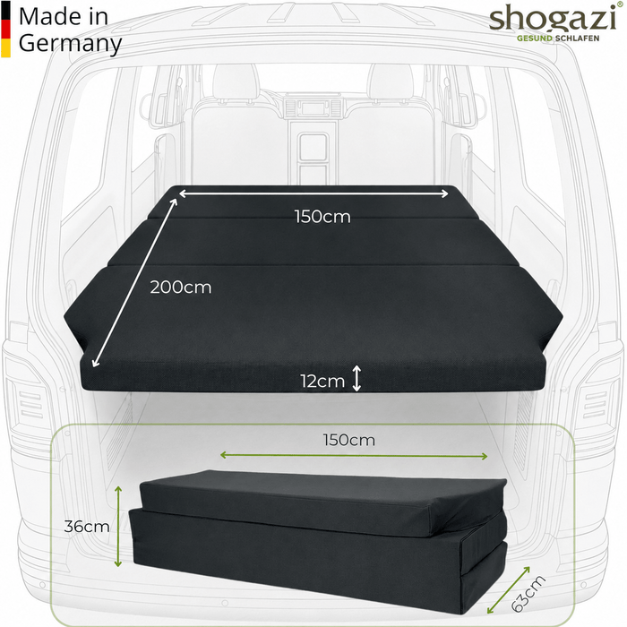 T5 T6 T6.1 Matratze 150 x 190 oder 200 cm - 150x190 cm - Auto Matratze - shogazi ®