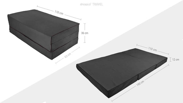 Matelas pliant VW Caddy Maßzeichnung