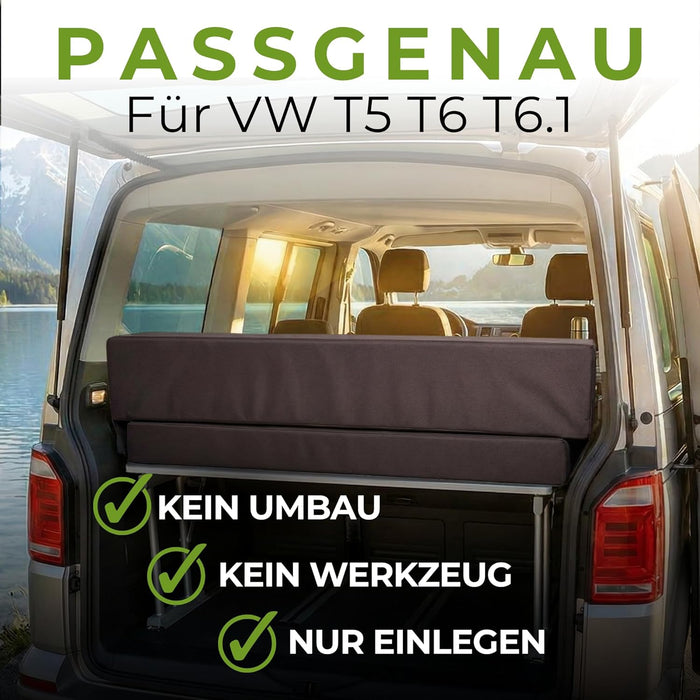 VW T5 T6 T6.1 Matratze 150 x 190 oder 200 cm - 150x190 cm - Auto Matratze - shogazi ®