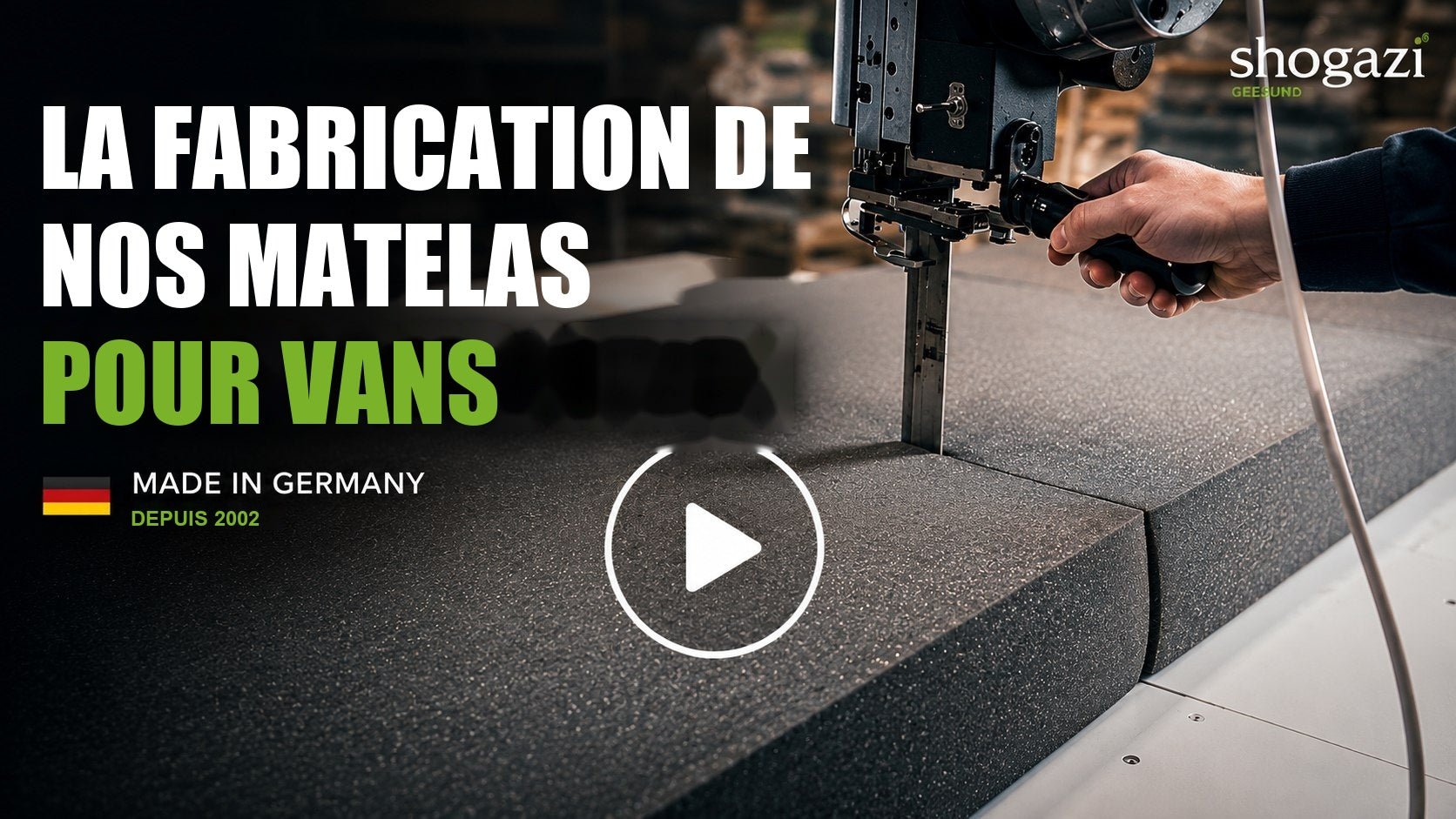 La confection de nos matelas pour van
